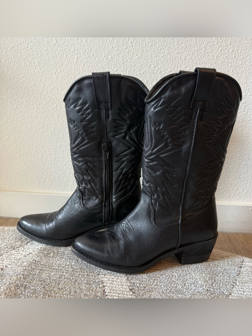 Steve Madden cowboy boots - Picture 2 of 4